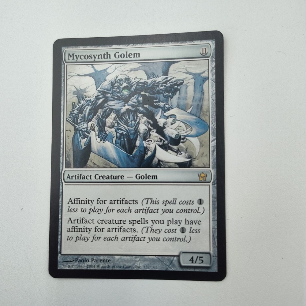 MTG Mycosynth Golem #137 Fifth Dawn 2004‎ MAGIC THE GATHERING📸SEE📸